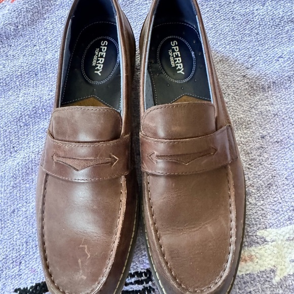 🍍 Sperry Men's, Newman Penny Loafer Brown🍍Sz 10.5 M🍍 - Picture 1 of 6
